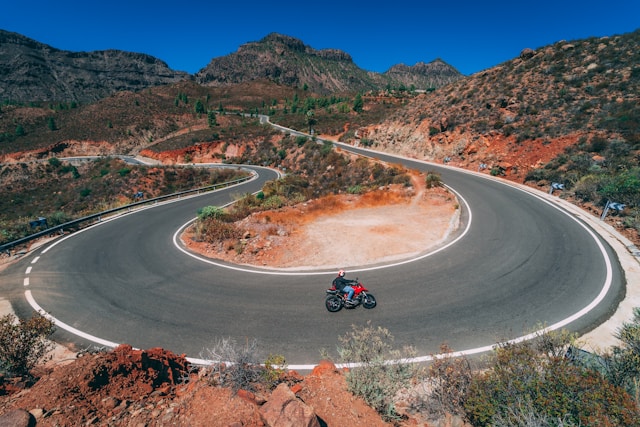 itinéraires en moto en Espagne