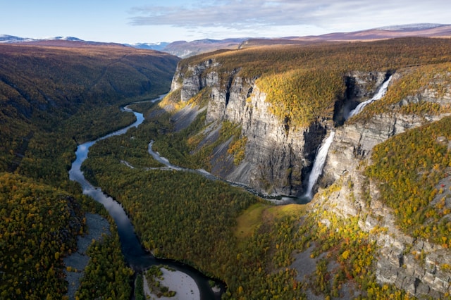 cascades de Laponie